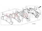 HONDA CBF600SA8 CBF600 ABS 2008 F-2 METER (CBF600S / SA)