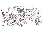 HONDA CBF600SA8 CBF600 ABS 2008 F-18-2 AIR FILTER (2)