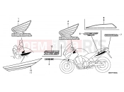 HONDA CBF600SA8 CBF600 ABS 2008 SIGN F-35