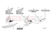 HONDA CBF600SA9 CBF600 ABS 2009 F-36 JELZÉS/CSÍK