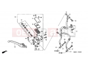 HONDA CBF600N4 CBF600N 2004 F-4 FRONT MASTER CYLINDER (CBF600S / N)