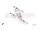 HONDA CBF600N4 CBF600N 2004 F-24 REAR SHOCK ABSORBER