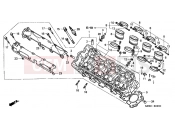 HONDA CBF600N5 CBF600N 2005 E-2 CYLINDER HEAD