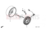 HONDA CBF600N5 CBF600N 2005 E-9 GENERATOR