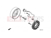 HONDA CBF600NA CBF600N 2010 E-11 GENERATOR