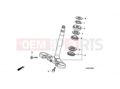 HONDA CBF600NA CBF600N 2010 F-9 STEERING WHEEL