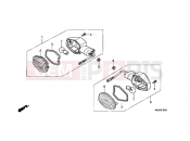 HONDA CBF600NA CBF600N 2010 F-35-1 FRONT FLASH (CBF600N / NA)
