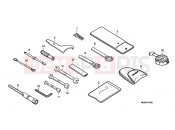 HONDA CBF600NA CBF600N 2010 F-48 TOOLS