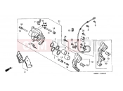 HONDA CBF600NA4 CBF600N ABS 2004 F-10-1 FRONT BRAKE CALIPER (R)
