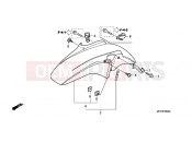 HONDA CBF600NA6 CBF600N ABS 2006 F-8 FRONT FENDER
