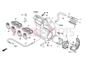 HONDA CBF600NA6 CBF600N ABS 2006 F-18 AIR FILTER (1)