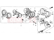 HONDA CBF600NA8 CBF600N ABS 2008 F-2-1 METER (CBF600N / NA)