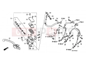 HONDA CBF600NA8 CBF600N ABS 2008 F-4-2 FRONT MASTER CYLINDER (CBF600SA8 / NA8)