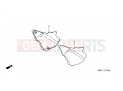 HONDA CBF600S4 CBF600S 2004 F-17 SIDE COVER