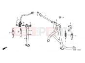 HONDA CBF600S4 CBF600S 2004 F-22 SUPPORT