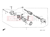 HONDA CBF600S6 CBF600S 2006 E-11 STARTER ENGINE (CBF600S6 / SA6 / N6 / NA6)