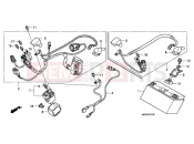 HONDA CBF600SA CBF600S 2010 F-37 BATTERY
