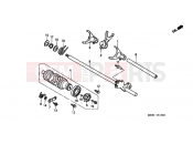 HONDA CBF600SA4 CBF600S ABS 2004 E-16 TRANSMISSION DRUM