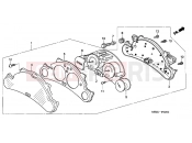 HONDA CBF600SA4 CBF600S ABS 2004 F-2 METER (CBF600S / SA)