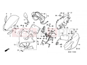 HONDA CBF600SA4 CBF600S ABS 2004 F-33 ​​ENGINE HOUSING