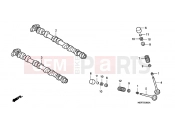 HONDA CBF600SA6 CBF600S ABS 2006 E-3 CAMSHAFT / VALVE
