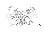 HONDA CBF600SAA CBF600SA 2010 E-6 RIGHT CRANKSHAFT COVER
