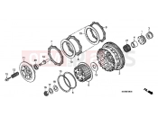 HONDA CBF600SAA CBF600SA 2010 E-8 CLUTCH