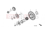 HONDA CBF600SAA CBF600SA 2010 E-9 CLUTCH COUPLING START