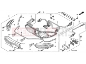 HONDA CBF600SAA CBF600SA 2010 F-36 REAR COMBINATION LAMP