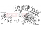 HONDA CBR1000FN CBR1000F 1992 E-2 CYLINDER HEAD