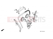 HONDA CBR1000FN CBR1000F 1992 E-4 TIMING CHAIN ​​/ TENSIONER