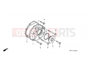 HONDA CBR1000FN CBR1000F 1992 E-9 LEFT CRANKSHAFT COVER