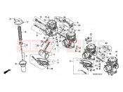 HONDA CBR1000FN CBR1000F 1992 E-19-1 CARBURETOR (PARTS)