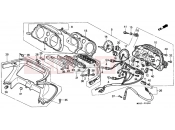HONDA CBR1000FN CBR1000F 1992 F-2 METER