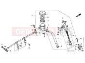 HONDA CBR1000FN CBR1000F 1992 F-12 REAR MASTER CYLINDER