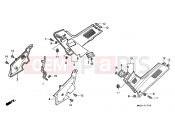 HONDA CBR1000FN CBR1000F 1992 F-17 SIDE COVER