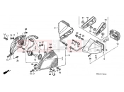 HONDA CBR1000FN CBR1000F 1992 F-26 FLASHING