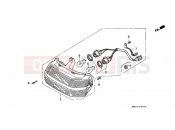 HONDA CBR1000FN CBR1000F 1992 F-27 REAR LAMP