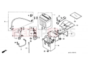 HONDA CBR1000FN CBR1000F 1992 F-28 BATTERY