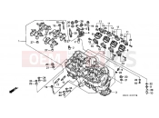 HONDA CBR1000FT CBR1000F 1996 E-2 CYLINDER HEAD