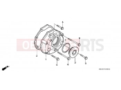 HONDA CBR1000FT CBR1000F 1996 E-9 LEFT CRANKSHAFT COVER