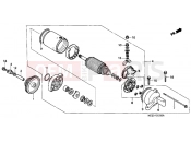 HONDA CBR1000FT CBR1000F 1996 E-12 STARTER ENGINE