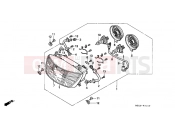 HONDA CBR1000FT CBR1000F 1996 F-1 HEADLIGHT (1)
