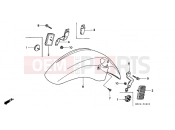HONDA CBR1000FT CBR1000F 1996 F-8 FRONT FENDER