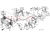 HONDA CBR1000FT CBR1000F 1996 F-32 RADIATOR