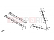 HONDA CBR1000RRB CBR1000RR Fireblade 2011 E-3 CAMSHAFT / VALVE