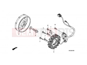HONDA CBR1000RRB CBR1000RR Fireblade 2011 E-10 GENERATOR