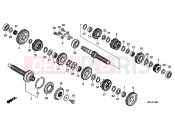 HONDA CBR1000RRB CBR1000RR Fireblade 2011 E-16 TRANSMISSION