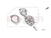 HONDA CBR1000RRB CBR1000RR Fireblade 2011 F-2 METER
