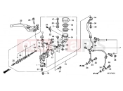 HONDA CBR1000RRB CBR1000RR Fireblade 2011 F-4 FRONT MASTER CYLINDER (CBR1000RR)